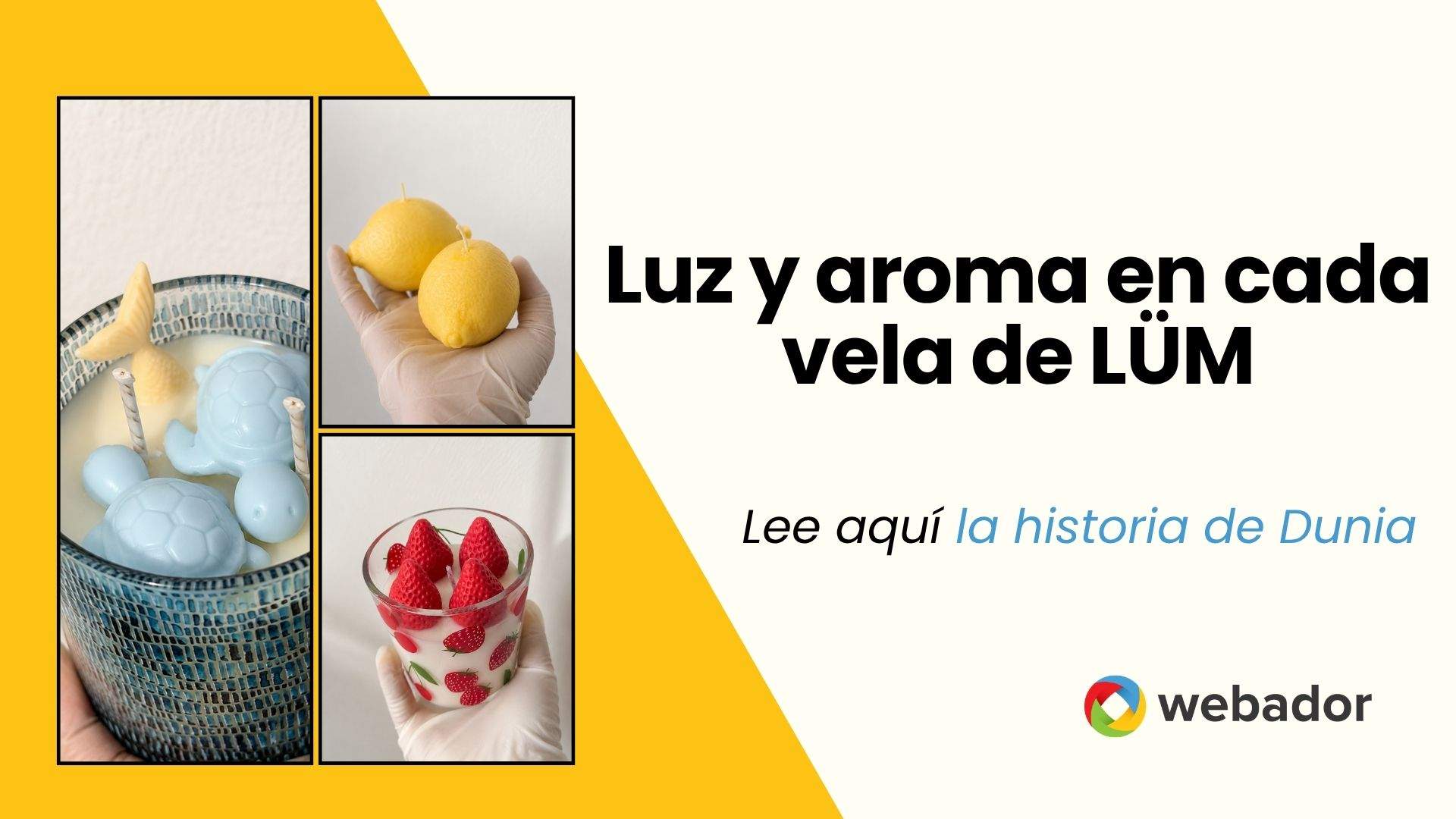 El arte de esculpir luz y aroma en cada vela de LÜM